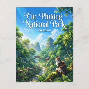 Cúc Phương Nationalpark Vietnam Postkarte