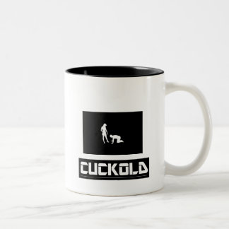 Cuckold Zweifarbige Tasse
