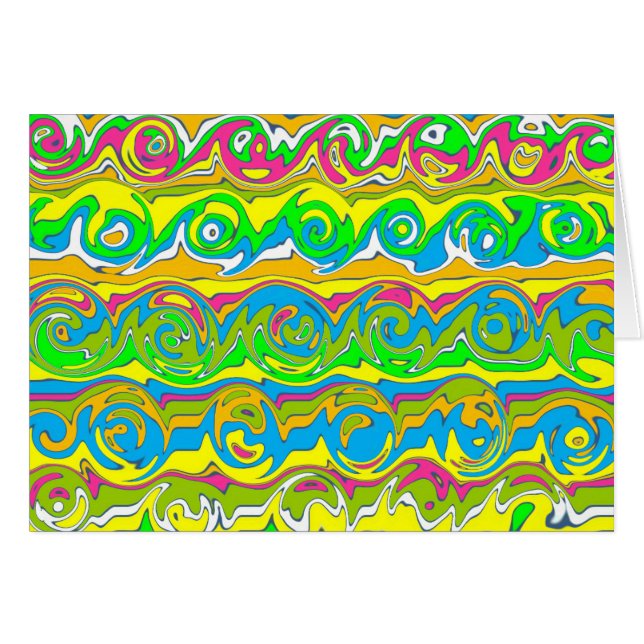 Cuckoo Abstrakt Swirl (Vorderseite (Horizontal))