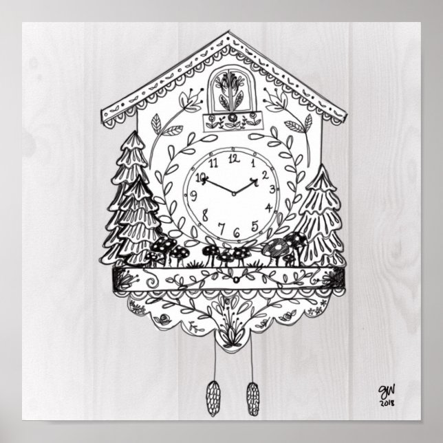 Cuckoo Clock Poster (Vorne)