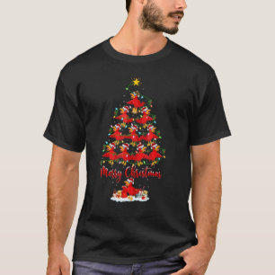 Cuckoos Xmas Lights Kuckoos Weihnachtsbaum T-Shirt