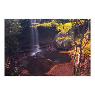 Cucumber Falls, Ohiopyle Staat Park, Pennsylvania Fotodruck