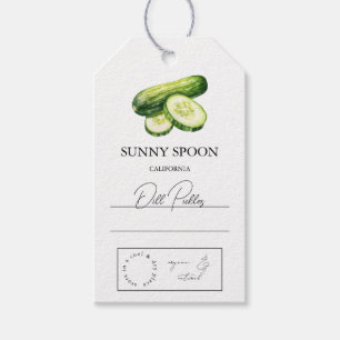 Cucumber Hang Tag Geschenkanhänger