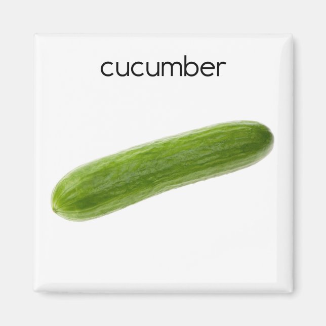 Cucumber Kühlschrank Magnet (Vorne)