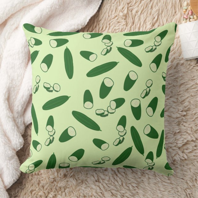Cucumber Muster Kissen (Decke)