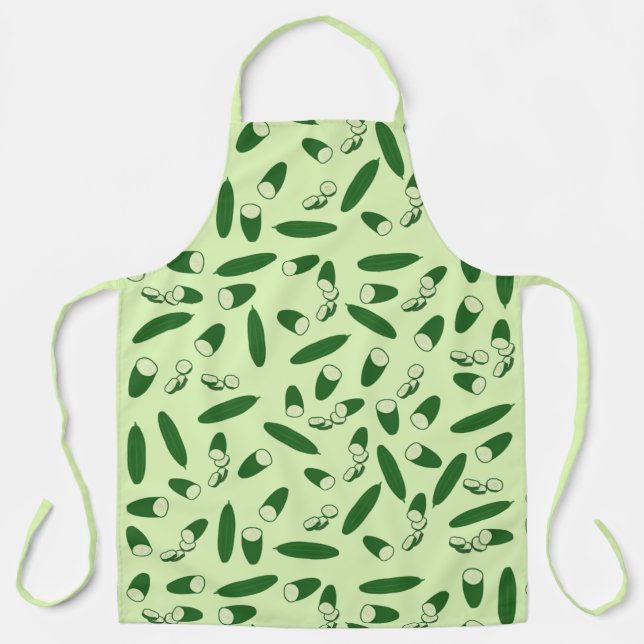 Cucumber Muster Schürze (Vorderseite)