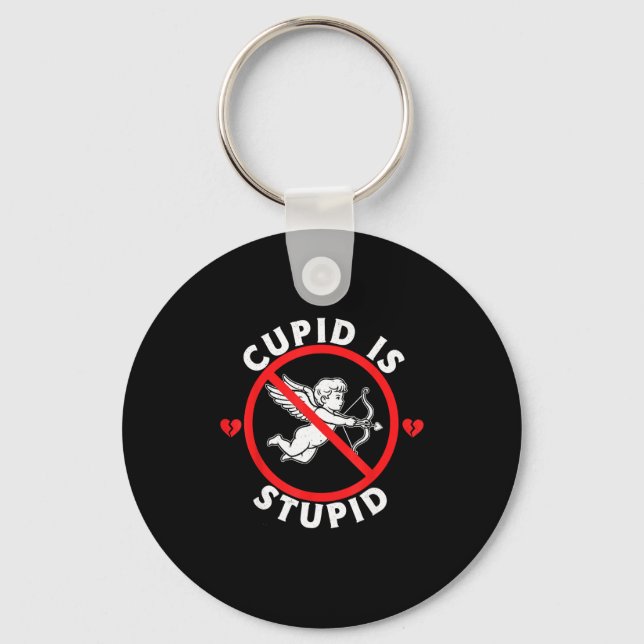 Cud Is Stud Hate Valentines Anti Valentine Stud Cu Schlüsselanhänger (Vorderseite)