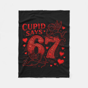 Cud sagt 67 Süße lustige Valentinstag 6 7 Paar L Fleecedecke