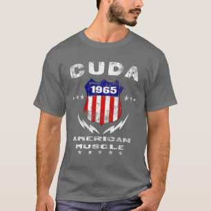 Cuda amerikanischer Muskel-T - Shirt 1965