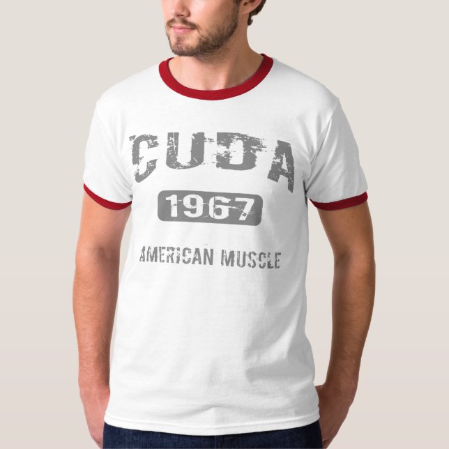 Cuda Kleid 1967 T-Shirt (Vorderseite)