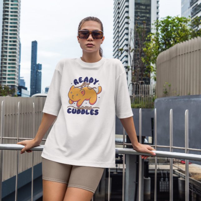 Cuddle Cat T-Shirt (Von Creator hochgeladen)