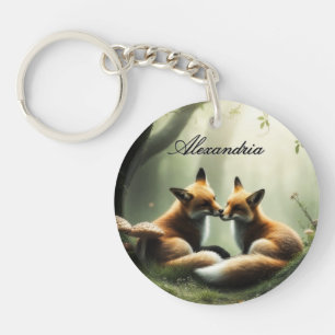 Cuddle Fox dans Misty Forest Personnalisé
