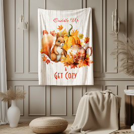 Cuddle Up & Get Cosy - Fall Fleecedecke