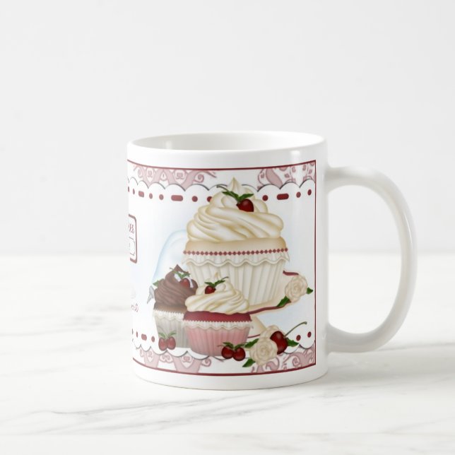 CuddleCreek® ClassyCupcakes Café-Tasse Tasse (Rechts)