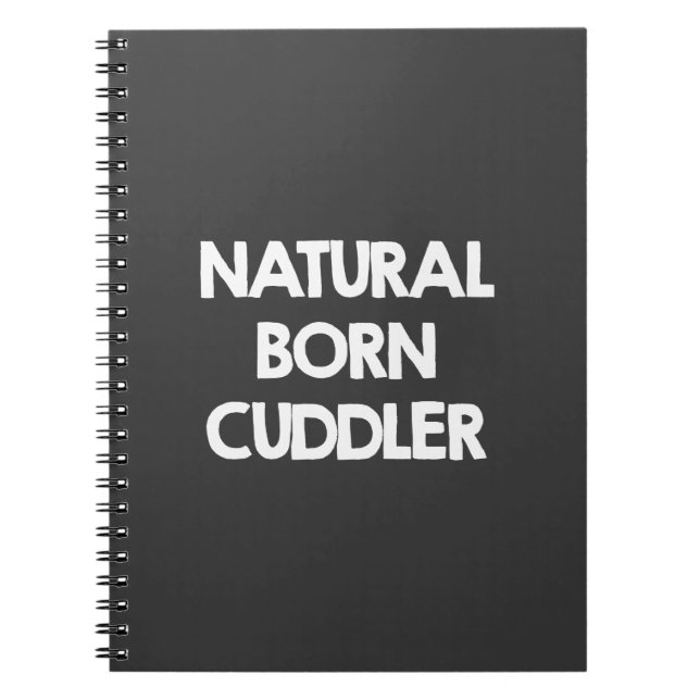 Cuddler von Geburt Notizblock (Vorderseite)