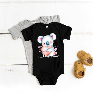 "Cuddles Bitte" Adorable Koala Bear Baby Strampler