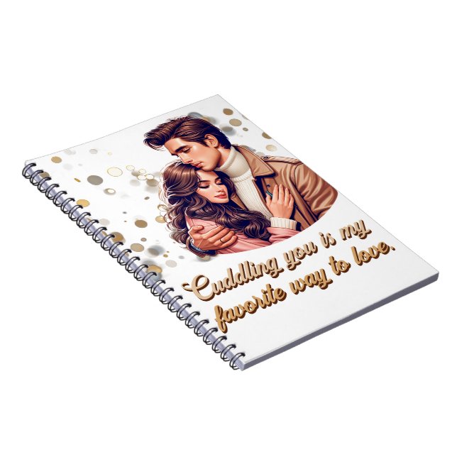 Cuddling You Notizblock (Rechte Seite)