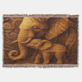 Cuddly Elephants Decke