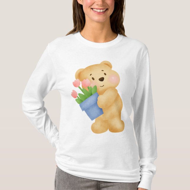 Cuddy Teddy Style T-Shirt (Vorderseite)