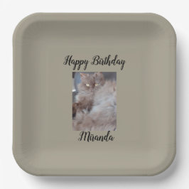 Cudly Cat Pappteller