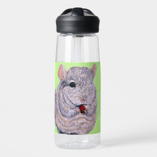 Cudly Chinchilla Gemälde Wasserflasche Trinkflasche