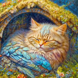 Cudly Kitten Bird Schlafen im Bird House
