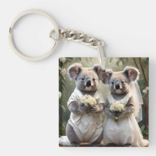 Cudly Koalas White Wedding, Schlüsselanhänger