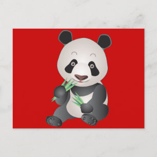 Cudly Panda Postkarte