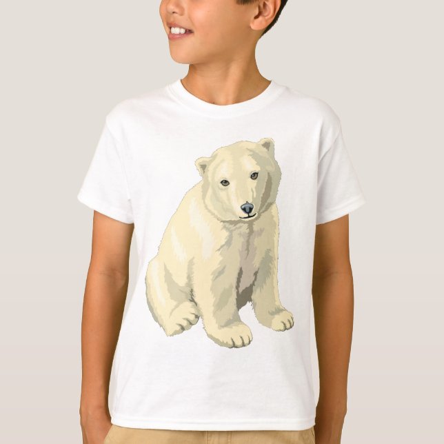 Cudly Polar Bär T-Shirt (Vorderseite)