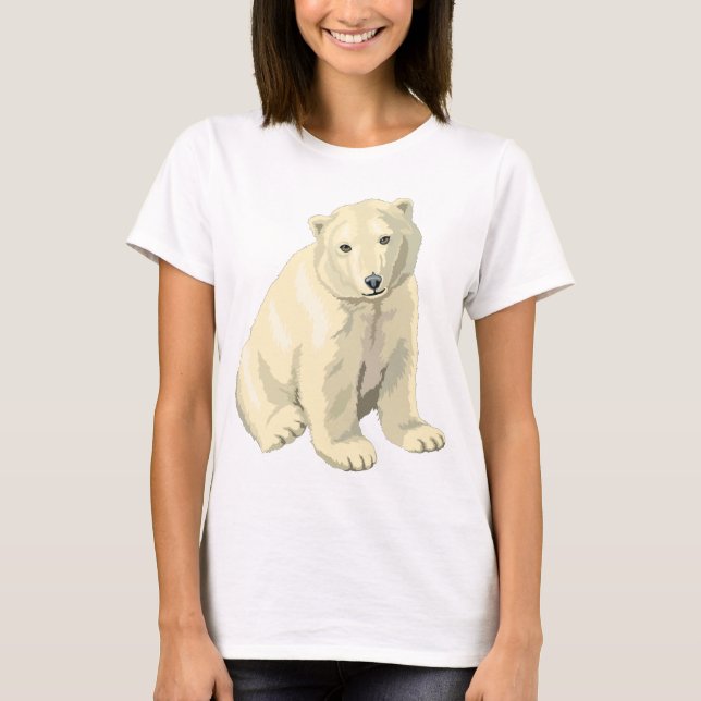 Cudly Polar Bär T-Shirt (Vorderseite)