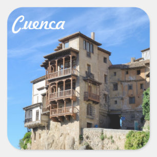 Cuenca, Spanien Quadratischer Aufkleber