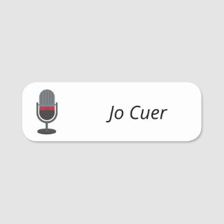 Cuer Namensschild