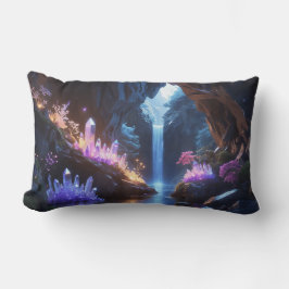 Cueva de cristal con cascada mágica lendenkissen