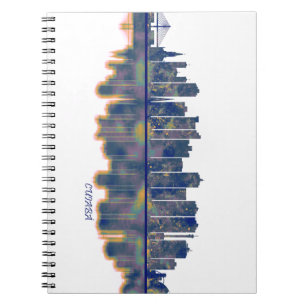 Cuiabá Skyline Notizblock