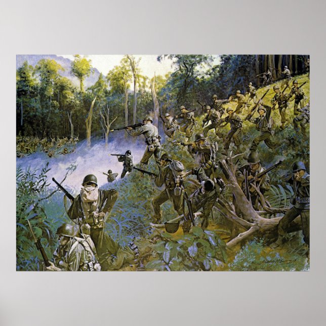 Cuidado Care Bushmaster mit Bolo Poster (Vorne)