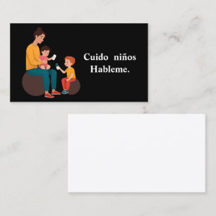 Cuido ninos visitenkarte