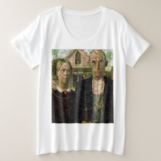 Cuillère d'art gothique végétalien (Design devant)
