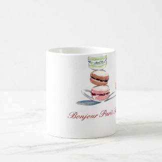 Cuillerée de tasse de Macarons