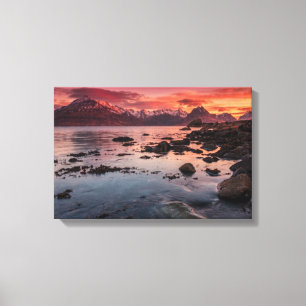 Cuillins von Elgol Isle of Skye Leinwanddruck