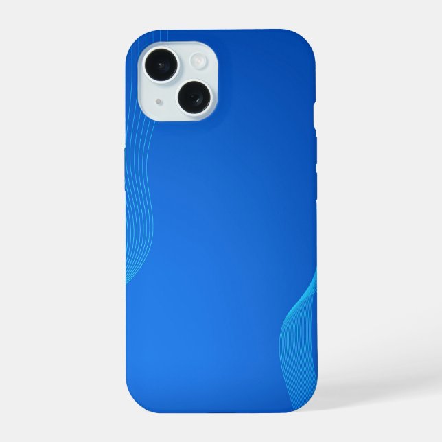 Cuir bleu élégant (Verso)