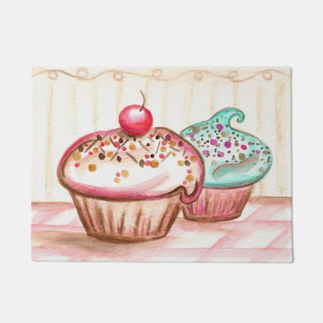 Cuisine Boulangerie Cupcake Tapis (Devant)