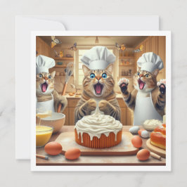 Cuisine de chats, invitation à la fête de boulange