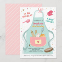 Cuisine Enfants Invitation Anniversaire Cuisine Cu