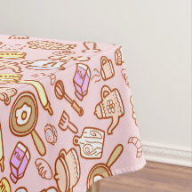 Cuisine fine Nappe rose
