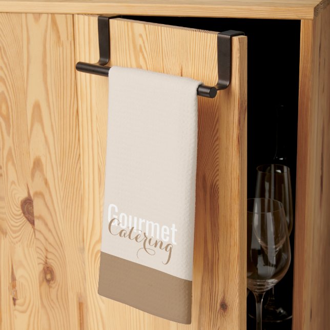 Cuisine gastronomique Serviette de cuisine (Pliage en tiers)