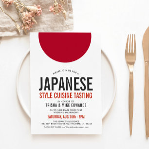 Cuisine japonaise   Invitation de parti