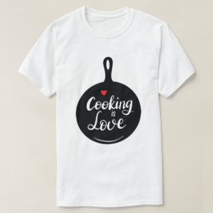 Cuisine Love T-Shirt personnalisé