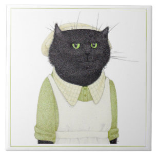 CUISINE MAID CAT 6" Carreaux de céramique Carré