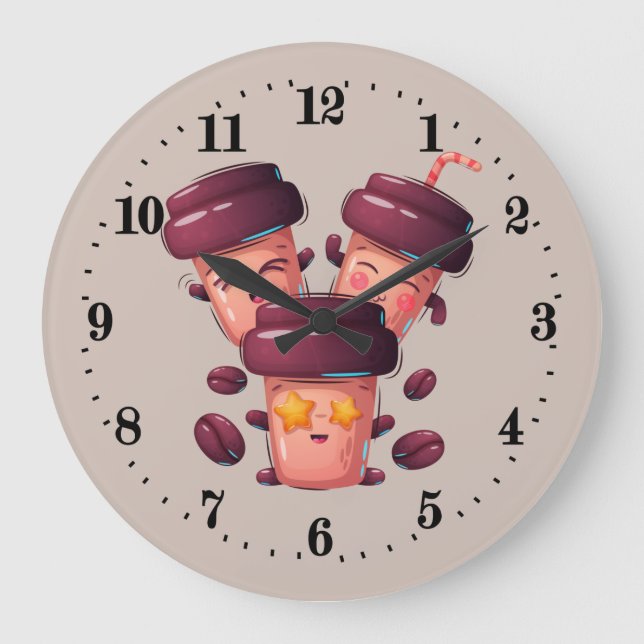 Cuisine mignonne, café d'affaires Grande horloge (Recto)