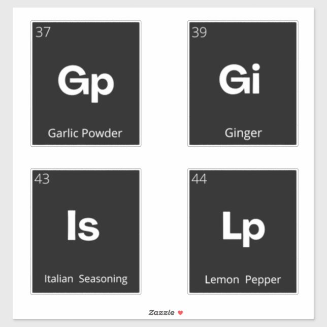 Cuisine minimaliste moderne Étiquettes de rangemen (Feuille)